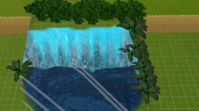 how to make a waterfall on sims 3 смотреть онлайн