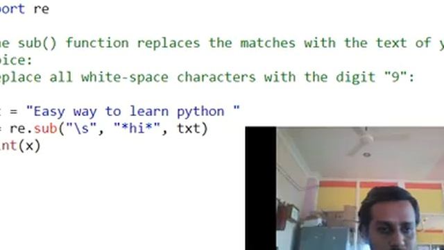 split SUB METHON IN REGULAR EXPRESSION PYTHON 18CS55 VTU смотреть онлайн