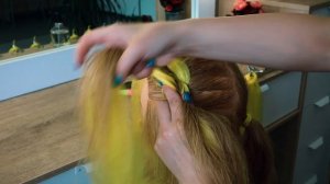 Две косы с канекалоном. Боксерские косы / two easy and simple braids