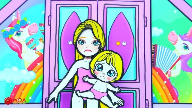 Paper Dolls Dress Up - POP IT House of Easter Eggs Wonderful Crafts Dresses - Barbie Story & Crafts смотреть онлайн