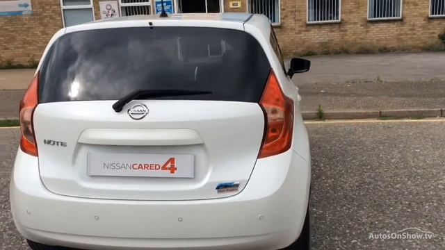 NISSAN NOTE ACENTA PREMIUM DIG-S WHITE 2014 смотреть онлайн