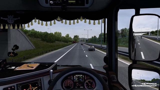 Euro Truck Simulator 2 - DAF XF 510 - Croydon to Canterbury смотреть онлайн