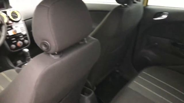 Opel Corsa 2011 Yellow