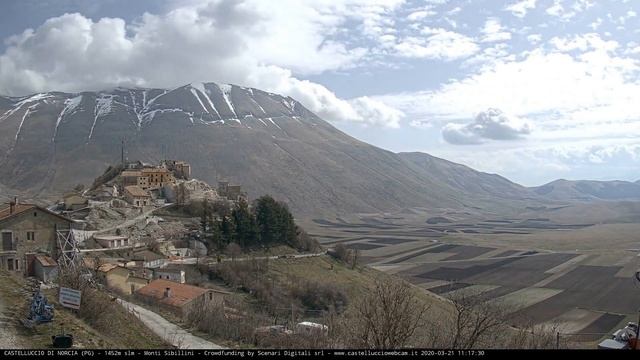 Timelapse Castelluccio di Norcia - Marzo 2020 смотреть онлайн