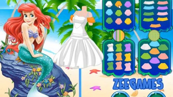 Русалка Ариэль: Первый бал Ариэль //  mermaid Ariel: First dance Ariel