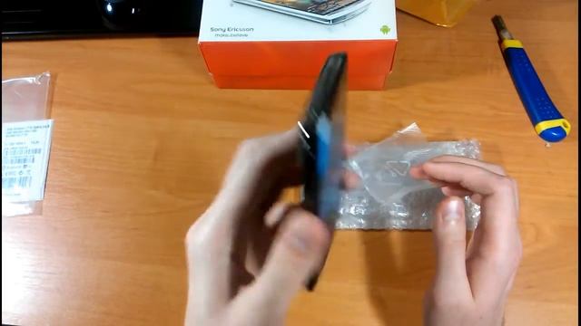 Посылка из Китая #38 Aliexpress Sony Ericsson Xperia arc S LT18i 8MP $99 Black смотреть онлайн