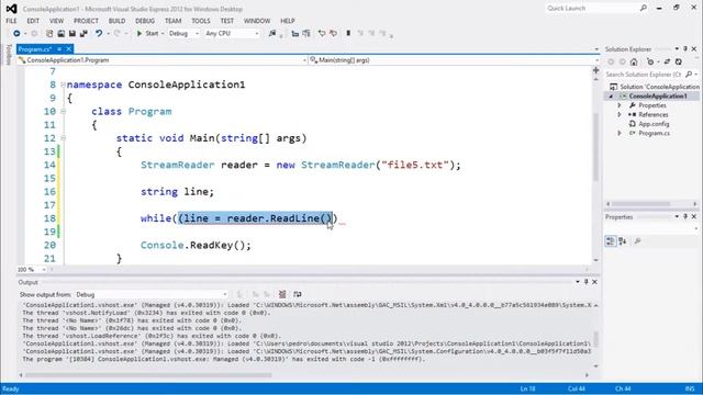C# IO Tutorial #10 - StreamReader Line by Line смотреть онлайн