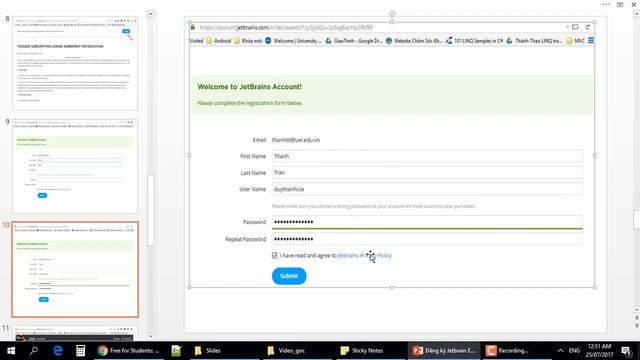 04. Đăng ký Jetbrain Education смотреть онлайн