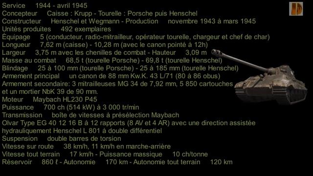 Blindés -72- Tigre 2 et jagdtiger смотреть онлайн