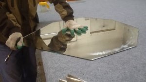 Круглое зеркало своими руками //как вырезать круглое зеркало? Лучший способ.