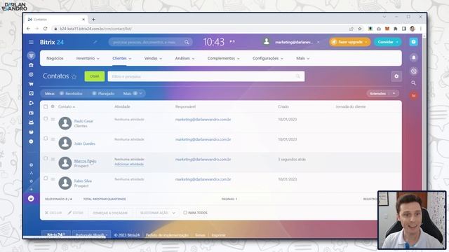APP Completo e Grátis para Cadastro de Clientes, Fornecedores e Gestão da Empresa - Bitrix24 смотреть онлайн