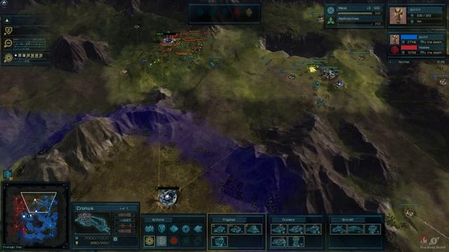 Ashes of the Singularity #2, playing map Deneb against the Challenging AI смотреть онлайн