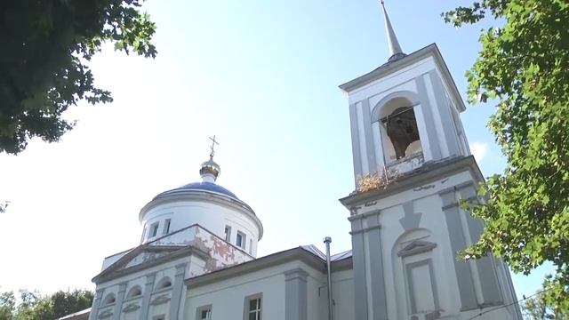 Архиерейская служба в Успенском храме села Екимовка. Рязань, 2018 год смотреть онлайн