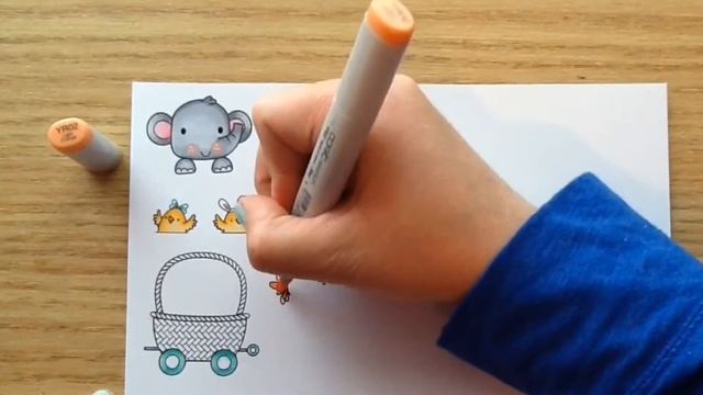 How To Make A Spring Scene Card Process Video - Your Next Stamp (Stamp Create Repeat Series)