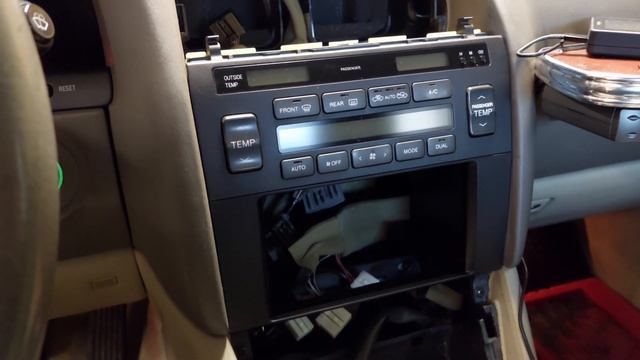 Lexus LS400 aftermarket radio install! Switching from the original navigation! (1997-2000) смотреть онлайн