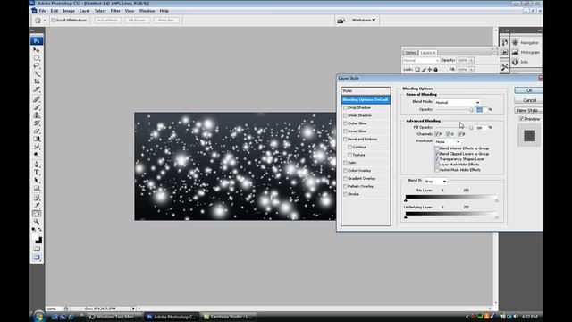 creating a star field effect in photoshop HD.mov смотреть онлайн