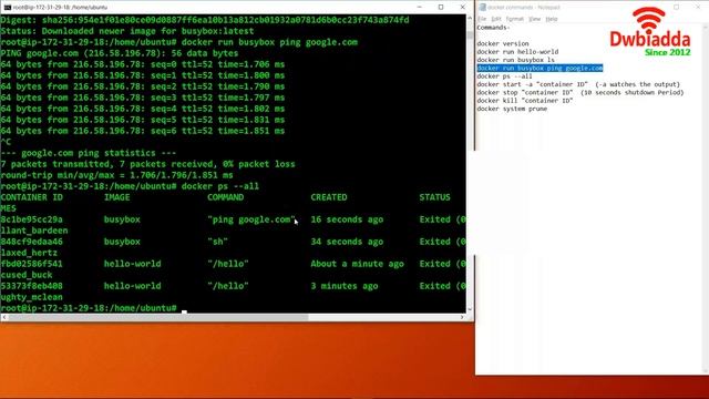 Docker commands | Docker tutorial смотреть онлайн