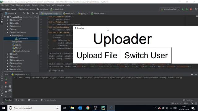 Uploading Files Using Flask смотреть онлайн