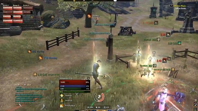 Tamriel Unlimited/ESO 1.6+ (2.0.12) - Resource Fight - BS grp play/Total Carnage 2 смотреть онлайн