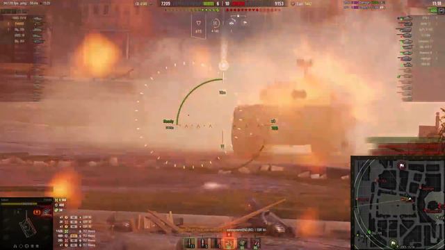 World of Tanks FV4005 Stage II 10K DMG 1519 EXP - Himmelsdorf смотреть онлайн