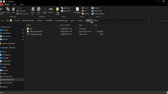 Flutter Tutorial - Build exe file for Flutter Windows Application смотреть онлайн