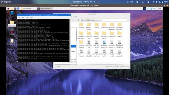 Minecraft Bedrock Server Running On Raspberry Pi 4 / Arm SBC With Box64