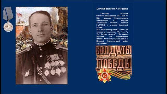 Батурин Николай Семёнович смотреть онлайн