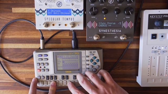 GFI System - Synesthesia Dual Modulation Pedal (Synth Demo) смотреть онлайн