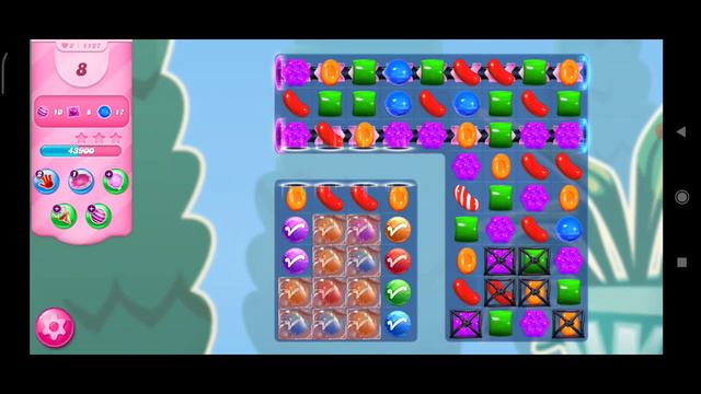 candy crush Saga level number 1127 solution смотреть онлайн