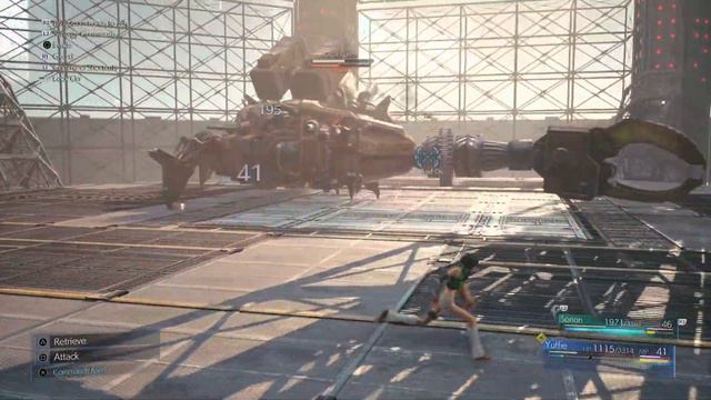 Final Fantasy VII Remake: Intergrade INTERmission PS5 60FPS Yuffie vs Centipede смотреть онлайн