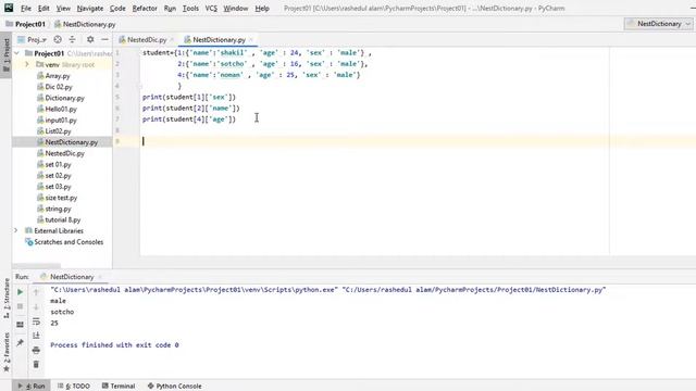 17. Python Bangla Tutorial for Beginners || Python Nested Dictionary || Study Mart смотреть онлайн