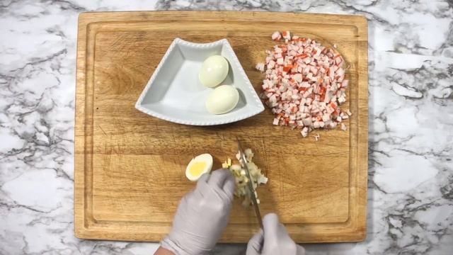 How to make Crab Stick Salad | Как приготовить Крабовый салат с рисом | Safiya’s Kitchen Diary смотреть онлайн