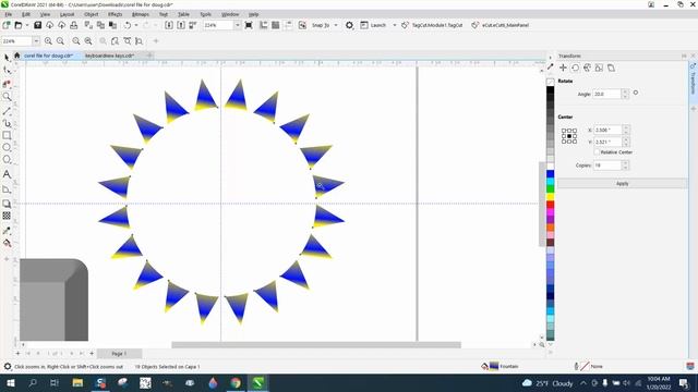 Corel Draw Tips & Tricks Copy Effect and how to copy to other objects смотреть онлайн