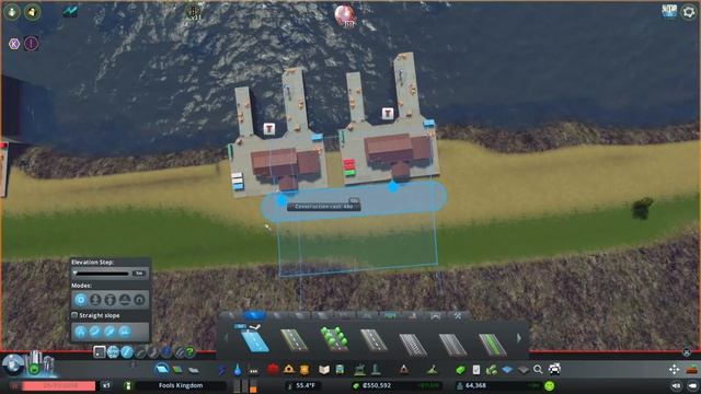 FISHTOWN Kingdom in Cities Skylines Fools Kingdom #20 смотреть онлайн