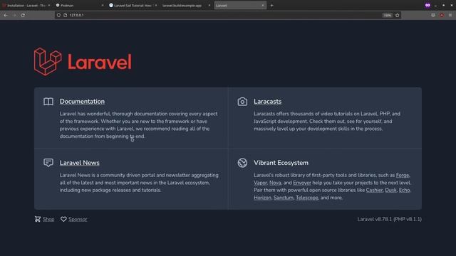 Laravel Sail in Podman replacing Docker on Ubuntu смотреть онлайн