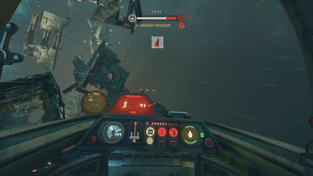 STAR WARS: Squadrons Fleet Battle A-Wing, No Deaths