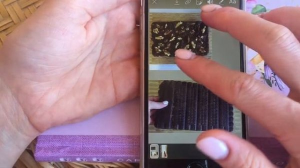 Коллаж в сторис на айфоне