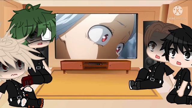 Past bullies and Izuku react to Deku VS Overhaul смотреть онлайн