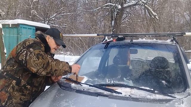 Как сделать чтобы дворники не примерзали к лобовому стеклу смотреть онлайн