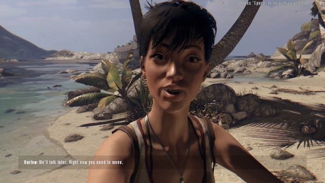 Purna meets Harlow after surviving the ship wreck - Dead Island: Riptide смотреть онлайн