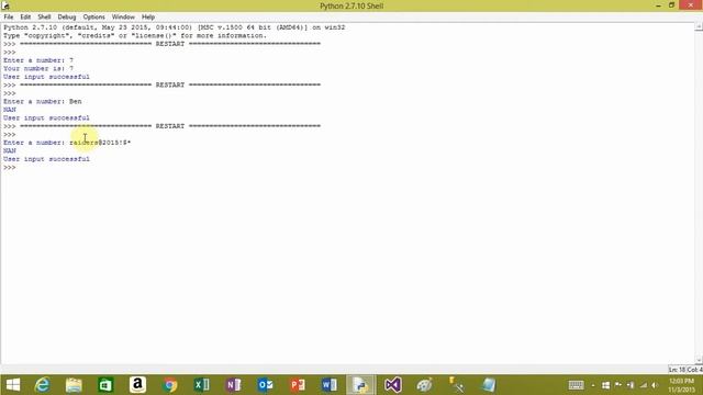 Python Tutorial: Try, Except, Finally смотреть онлайн