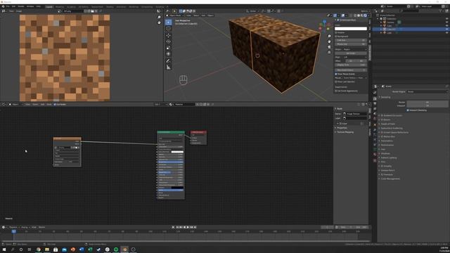 How To Add Minecraft Textures In Blender 2.9 смотреть онлайн