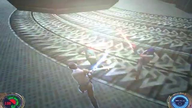 Star Wars Jedi Knight II: Jedi Outcast (100% walkthrough) - Part 15: Cairn Assembly смотреть онлайн