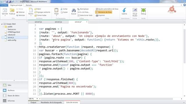07.- Curso de Node.js. Routing. смотреть онлайн