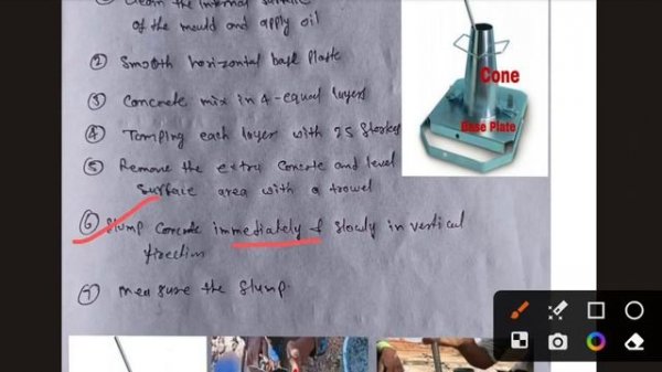 Slump Cone Test | Slump test Values | Type of Slump test | Full videos/Concrete Test