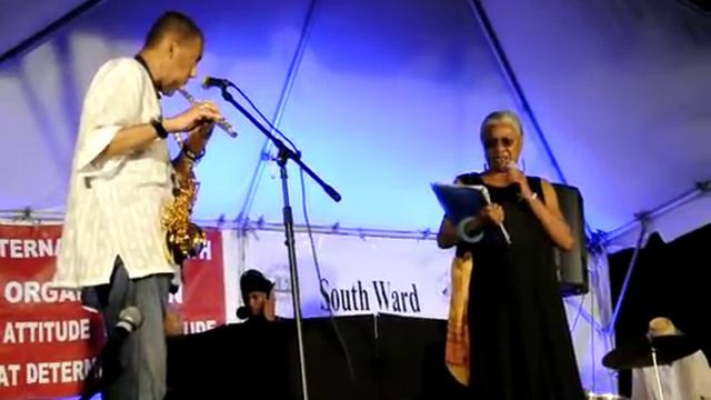 Amiri Baraka and Wife does poetry at 24 hours of Peace in the Streets_ смотреть онлайн