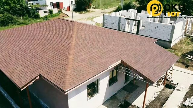 Объект Керчь. Гибкая кровля Shinglas, Кантри Аризона, Технониколь смотреть онлайн