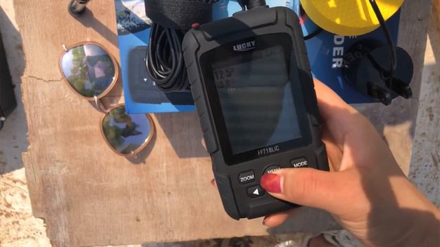 LUCKY Rechargeable Fish Finder Knight Series FF718LIC-WT