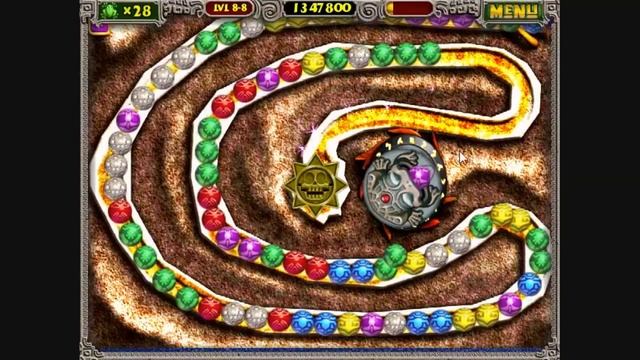 Let's play Zuma AmS Challenge 2 (Adventure mode) - Stage 7, 8 and 9 смотреть онлайн