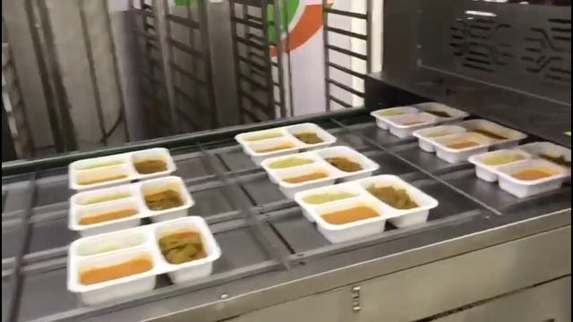 Линия упаковка готовой еды смотреть онлайн